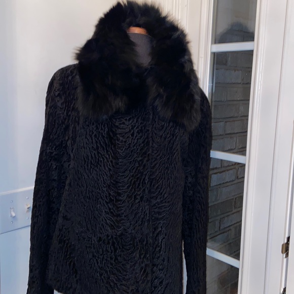 Genuine Swakara Fur Jacket - Picture 1 of 16